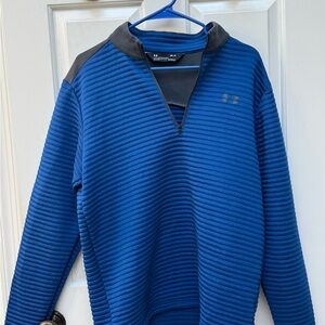 Under Armour Royal Blue Quarter-Zip Top